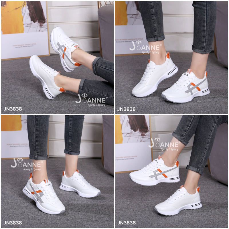 RESTOCK!! JOANNE Sepatu Sporty Sneakers Shoes JN3838 [ORIGINAL BRAND]
