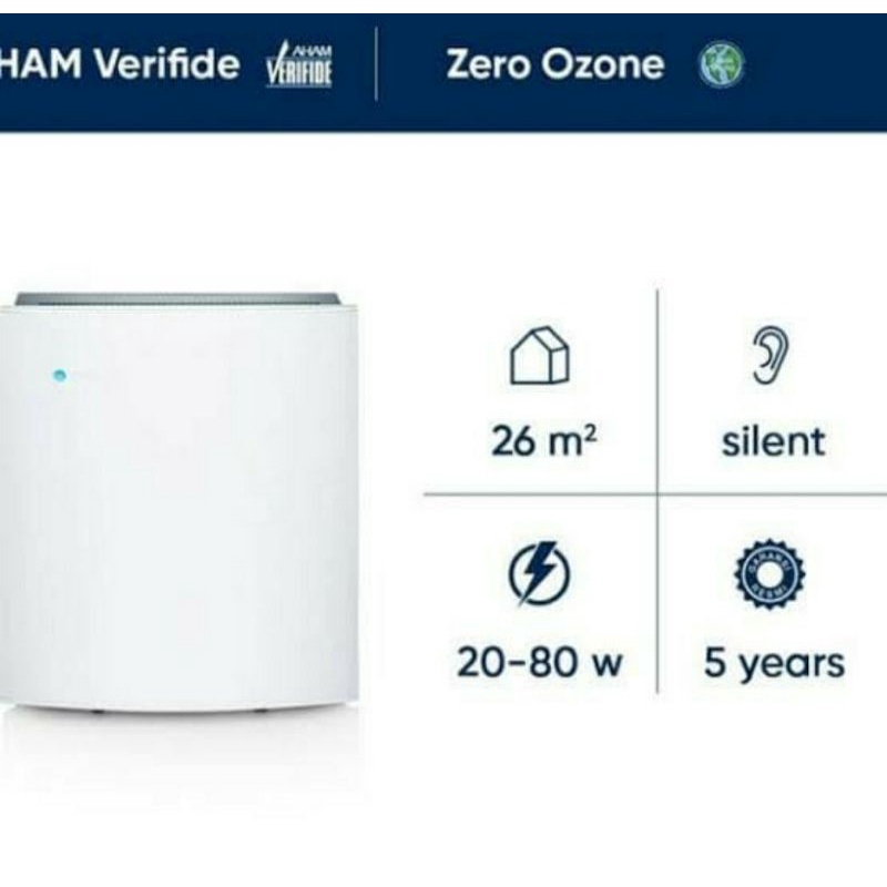 Blueair 205 Pemurni Udara - Putih/Abu Tua