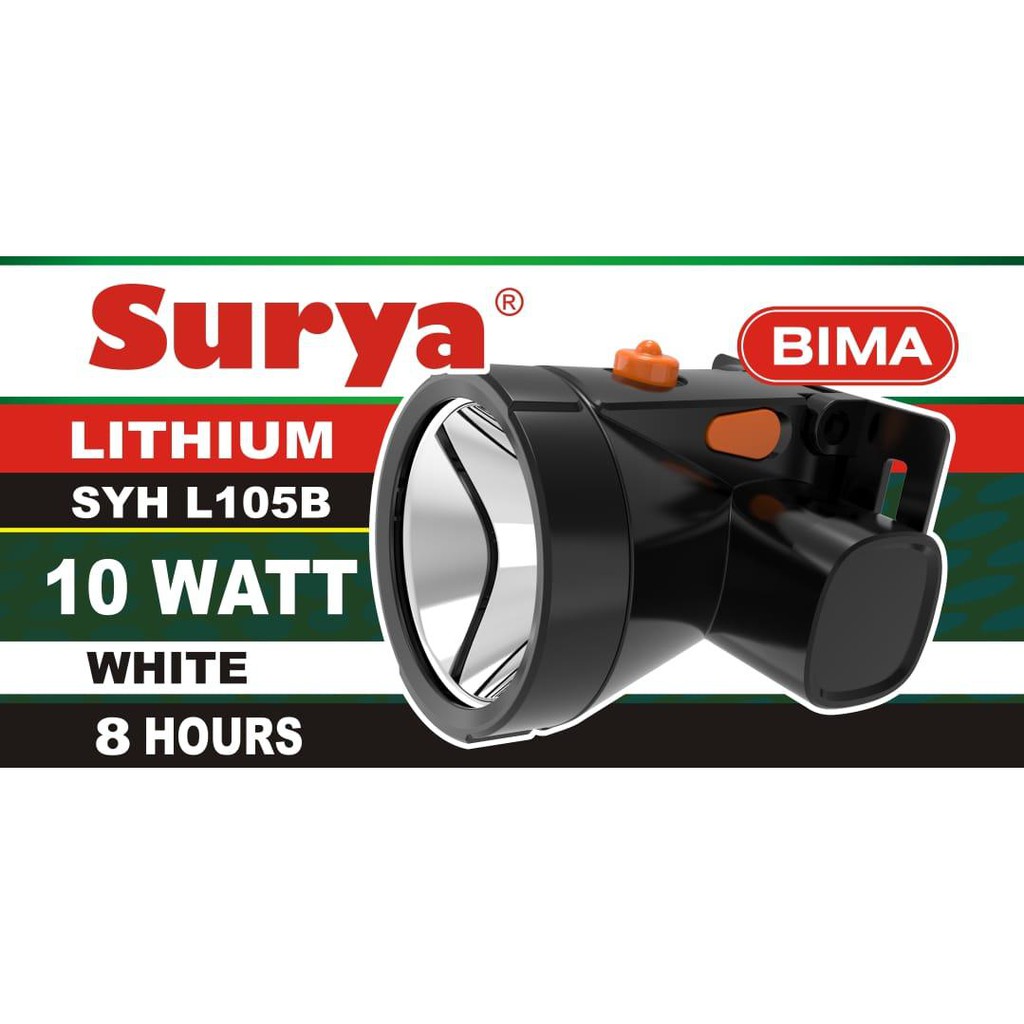 Surya Senter Kepala Lampu LED SYH L105B 10 Watt