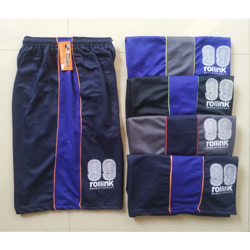 # 99 rina # Pakaian Celana Pria dewasa pendek jumbo lotto santai hawai bola basket harian boxer