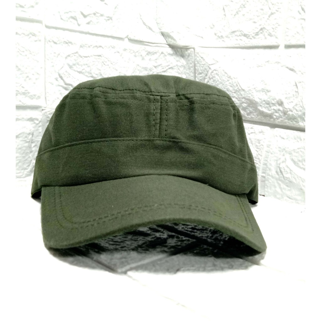 Topi Pria Komando Army Topi Militer Topi Tentara Polos Murah Sejatim/TOPI KOMANDO BORDIR JAHIT RANTAI/TOPI KOMANDO MILITER BORDIR | TOPI COMANDO FLAT CAP ARMY | TOPI TENTARA COWOK DEWASA