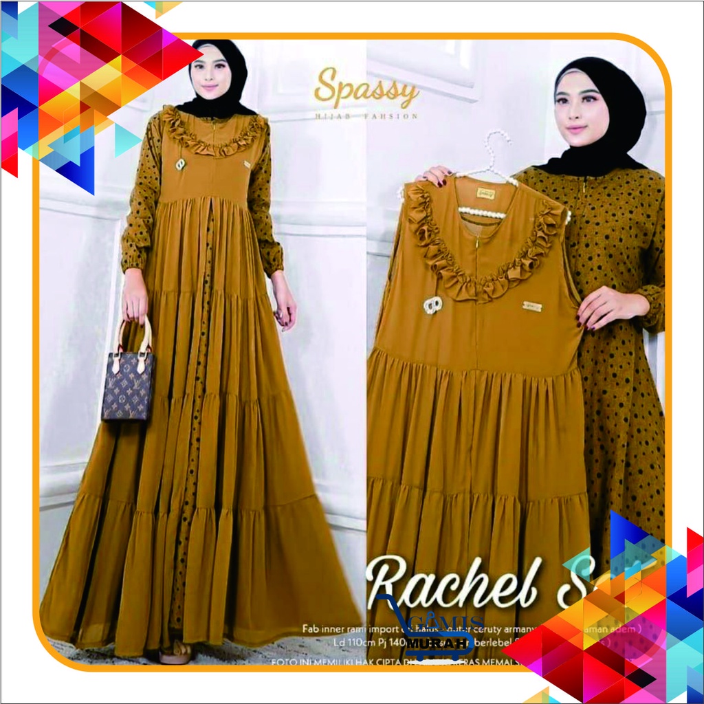 Gamis 2in1 Rachel Set