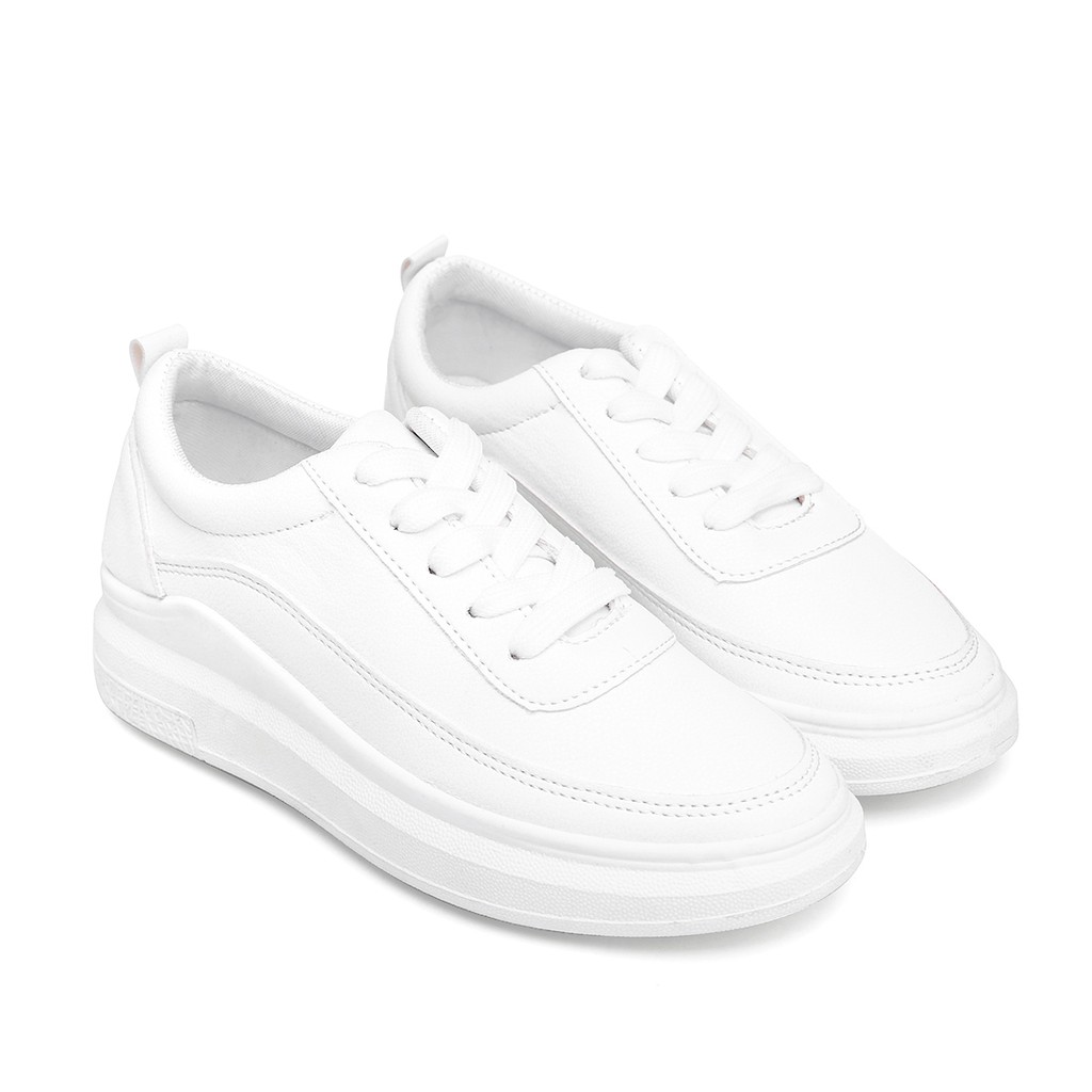 PVN Suga Sepatu Sneakers Wanita Putih Pink Shoes 004-7
