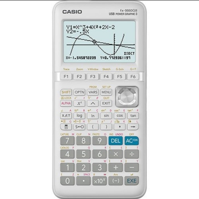 

CODE438 CASIO FX-9860 GII SD - Kalkulator Graphic Scientific/Ilmiah