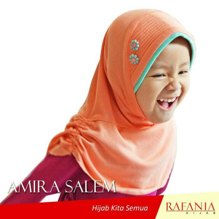 Stok Ready Grosir Kerudung Bergo Kaos Jilbab Bayi Amira by Rafania Berkualitas