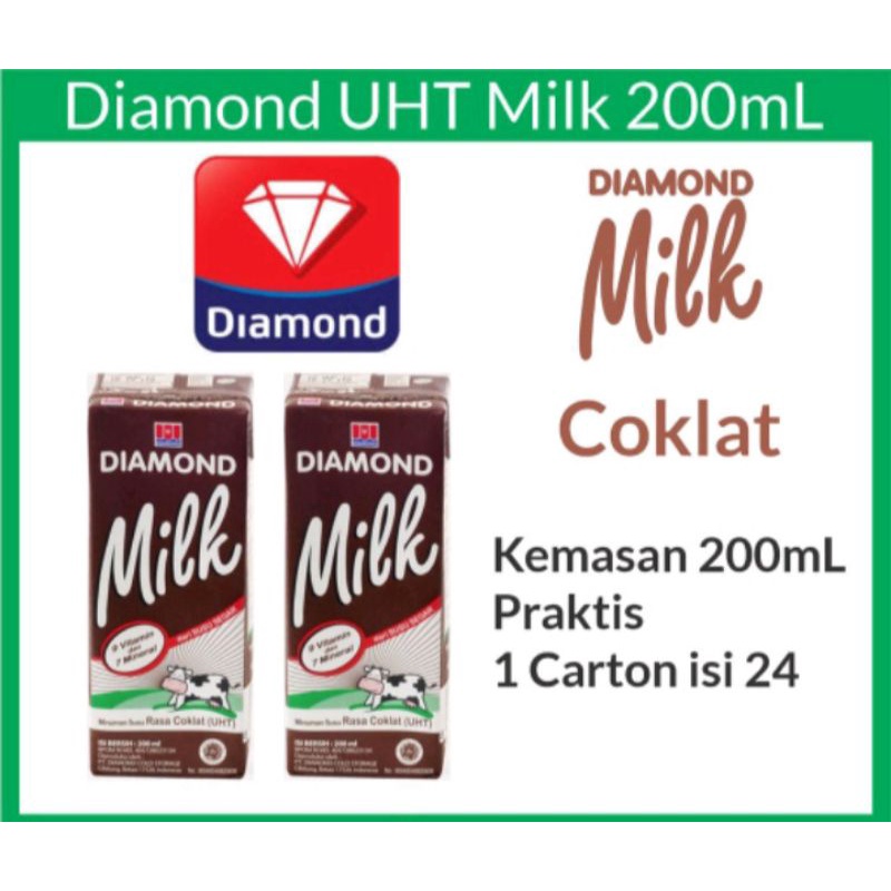 

Susu UHT diamond 200 ml