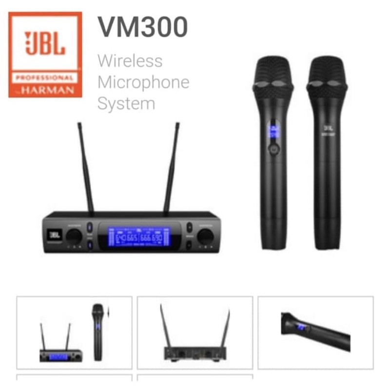 Mic wireless JBL VM300 Original Garansi IMS