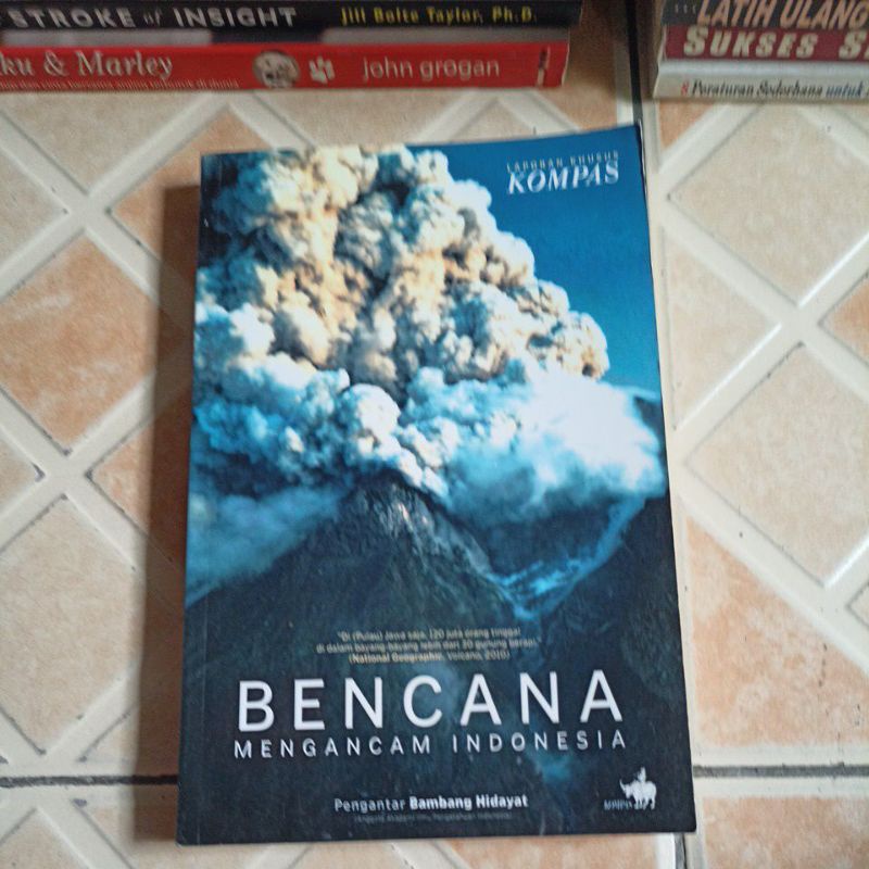 Buku original bencana mengancam Indonesia