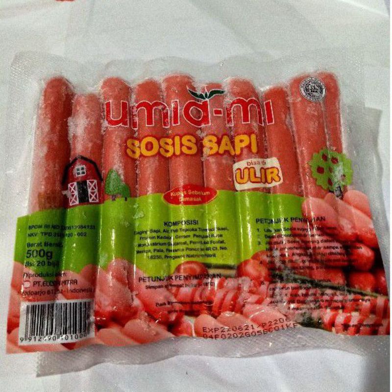 

Sosis Ulir Umiami isi 20pcs