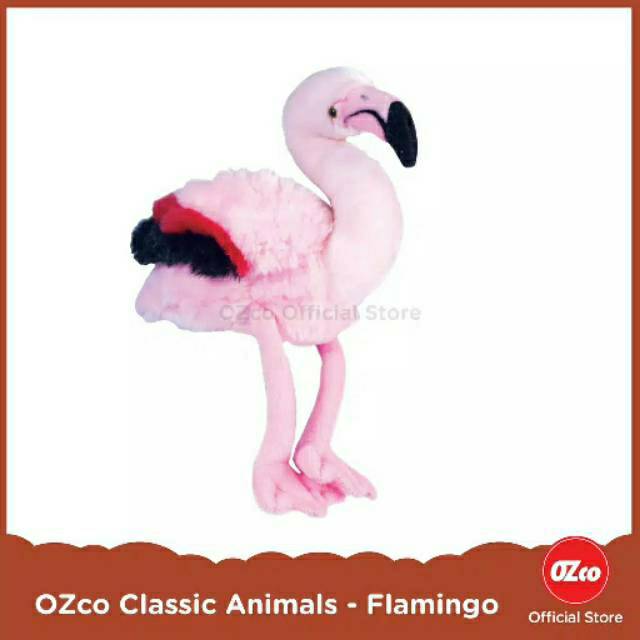 OZco Classic Animals Flamingo Boneka Burung Flamingo