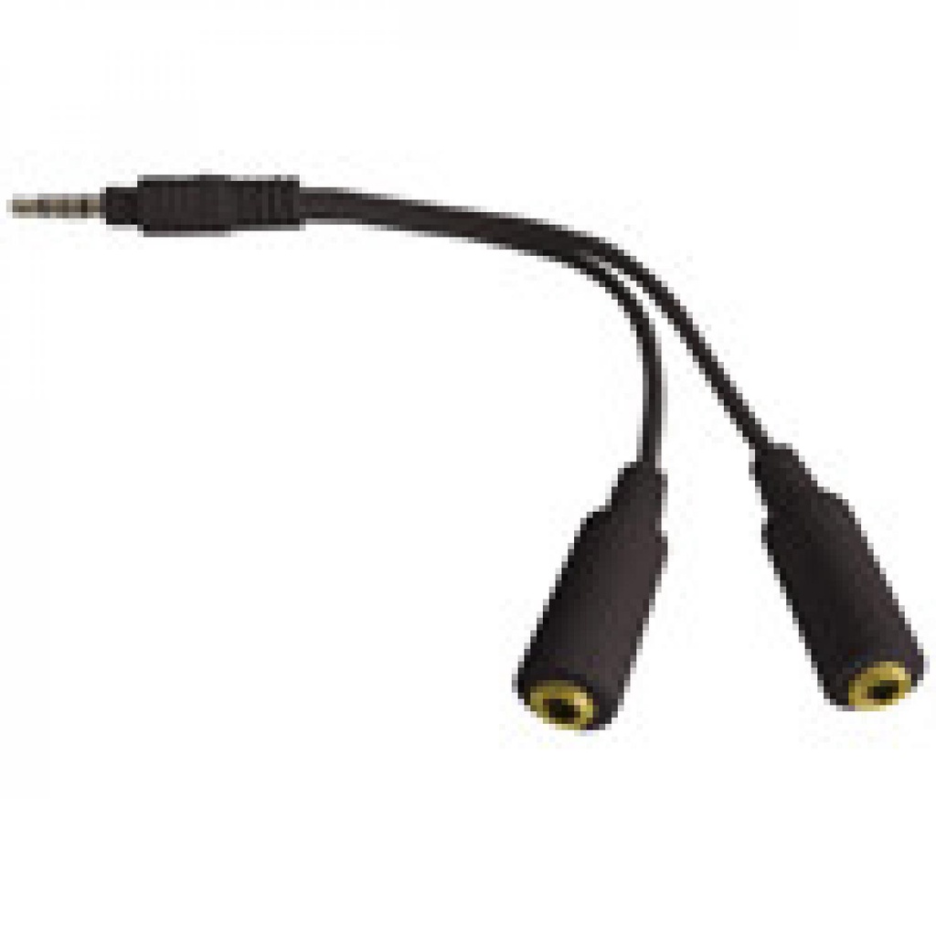 IDN TECH - HiFi 3.5mm to 2 x 3.5mm Audio Splitter for iPhone 4 &amp; 4S