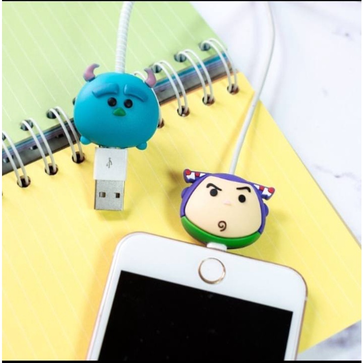 TSUM TSUM - Cable Bite/ Pelindung Ujung Kabel/ Cable Saver/ Cable Protector