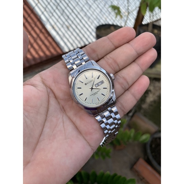 Jam Tangan Pria Scudo By Citizen Original Quartz Stainless Steel