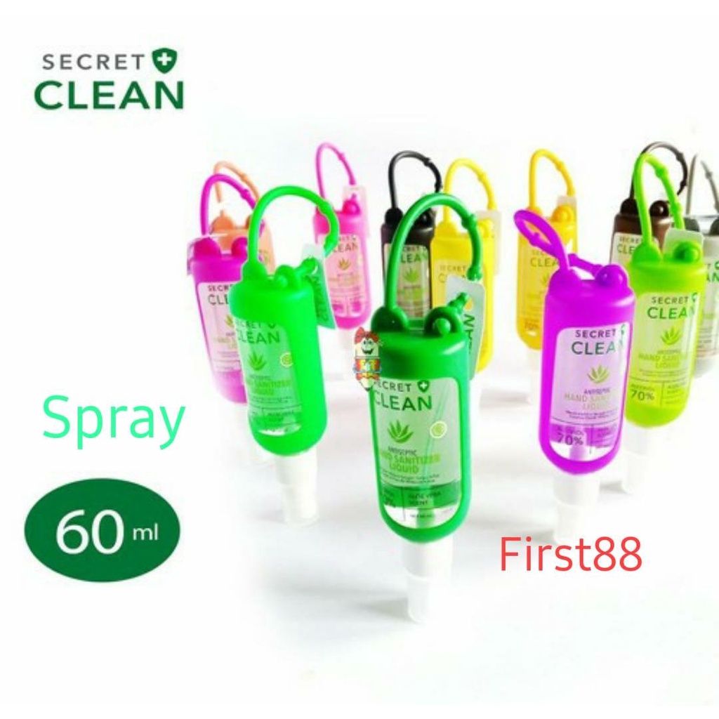 SECRET CLEAN Hand Sanitizer 60ml SPRAY
