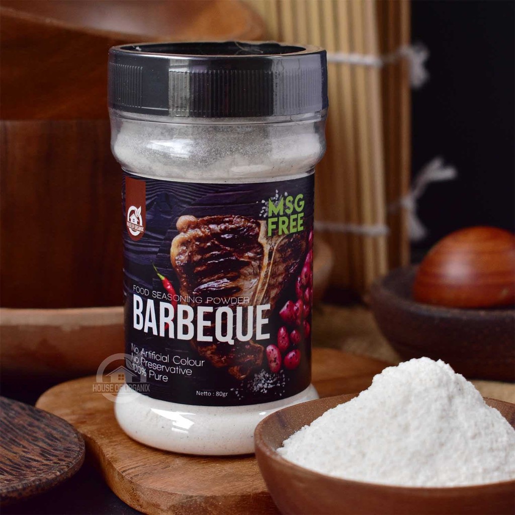 

PROMO HOUSE OF ORGANIX BARBEQUE 80 GR FOOD SEASONING POWDER TERMURAH