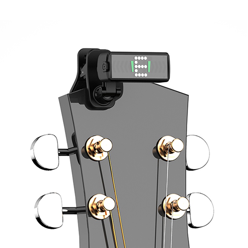 SWIFF AUDIO A10 Rotatable Clip-on LED Mini Bass Guitar Tuner for Chromatic Guitar Bass Violin Ukulele