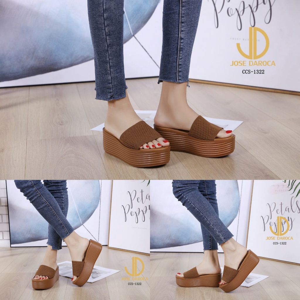 JOSE DAROCA Wedges Sandal Shoes #CCS-1322# Original