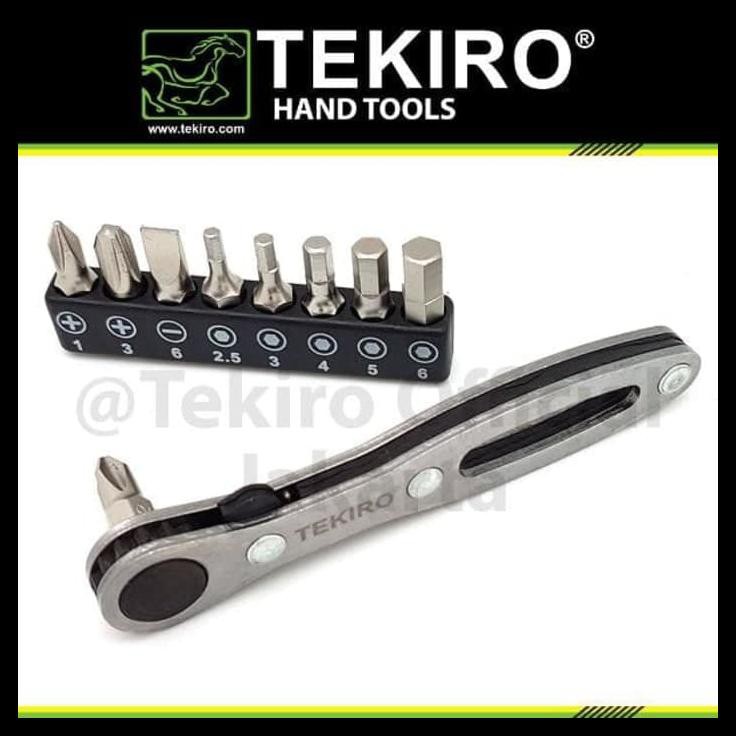 Tekiro Insert Rachet Screwdriver Bits Obeng Rachet