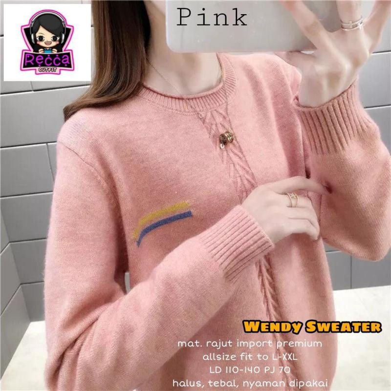Wendy Sweater by Reca/Sweater Rajut Import