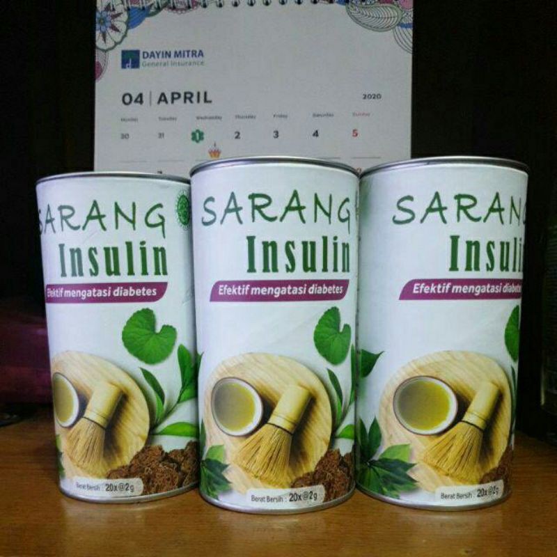 

TEH SARANG INSULIN BELI 2 GRATIS 1