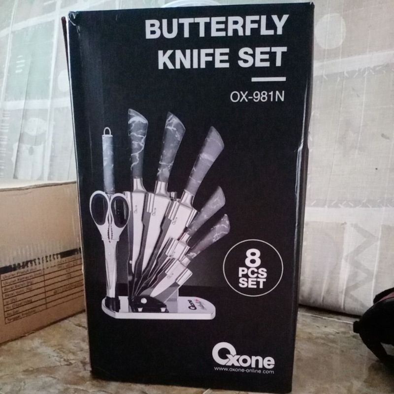 Oxone Butterfly Knife Set OX-981N