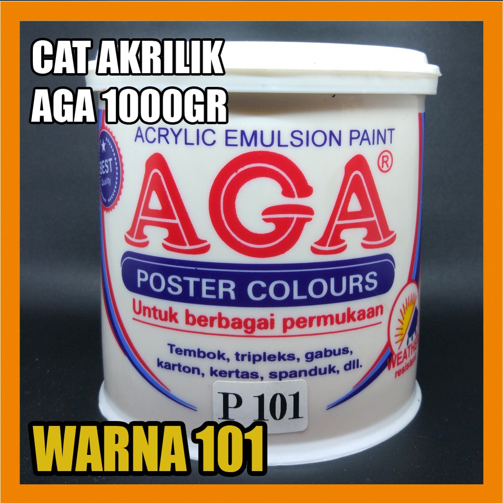 

Cat Akrilik Aga Warna 101 1000g