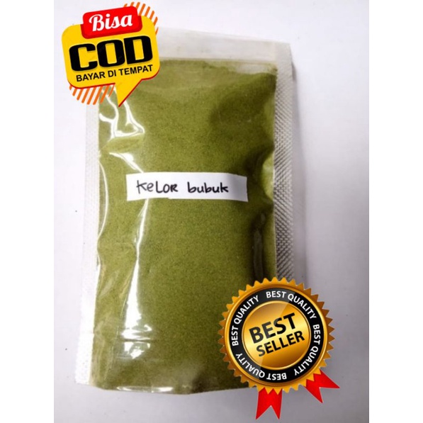 

100 gram bubuk kelor moringa pilihan, bahan jamu minuman dll.