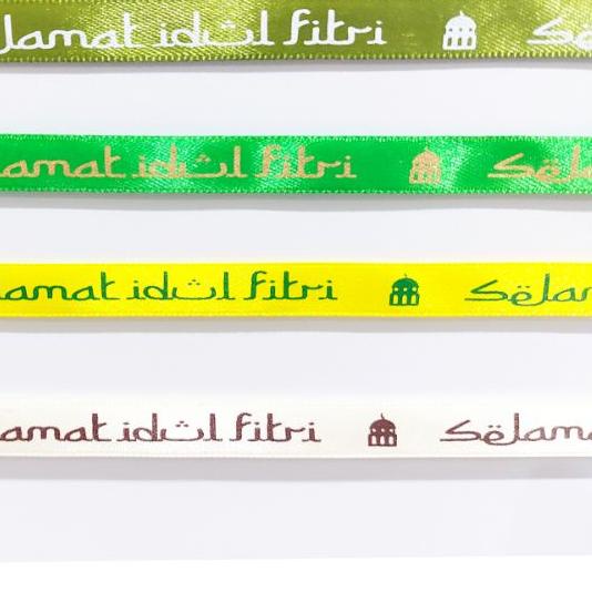 

♣ Pita Satin 1/2 inch Edisi Lebaran Idul Fitri ✪
