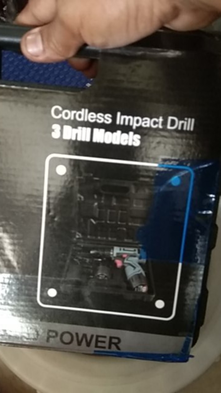 Mesin Bor Baterai Kayu Besi Obeng Elektrik Uchiha Japan Cordless Drill