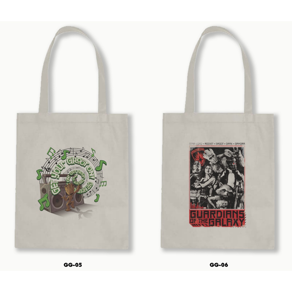 TOTE BAG BLACU  - GUARDIANS OF THE GALAXY