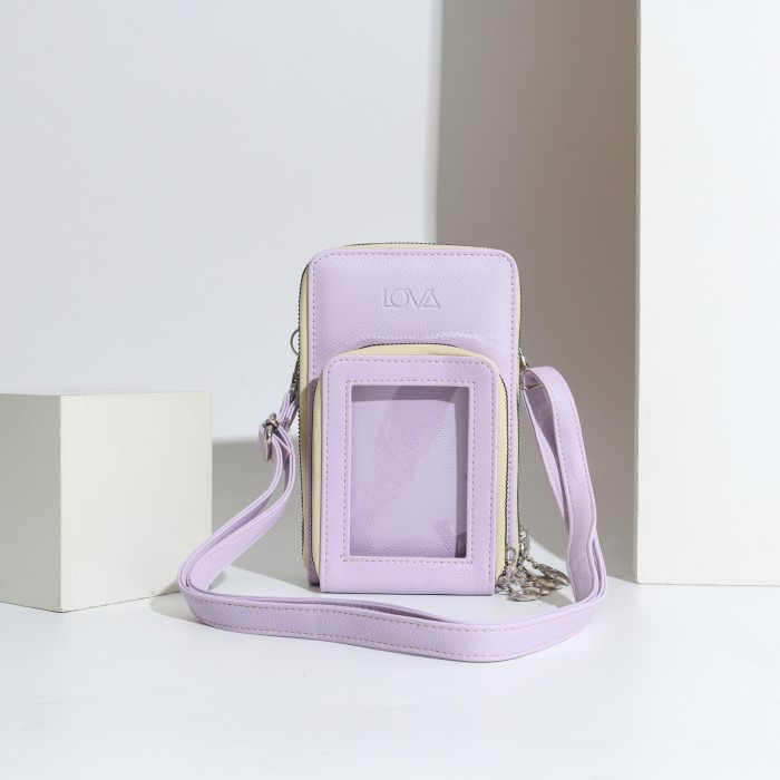 Lova.id - RAINBOW - Tas Sling Phone Wanita - Lilac
