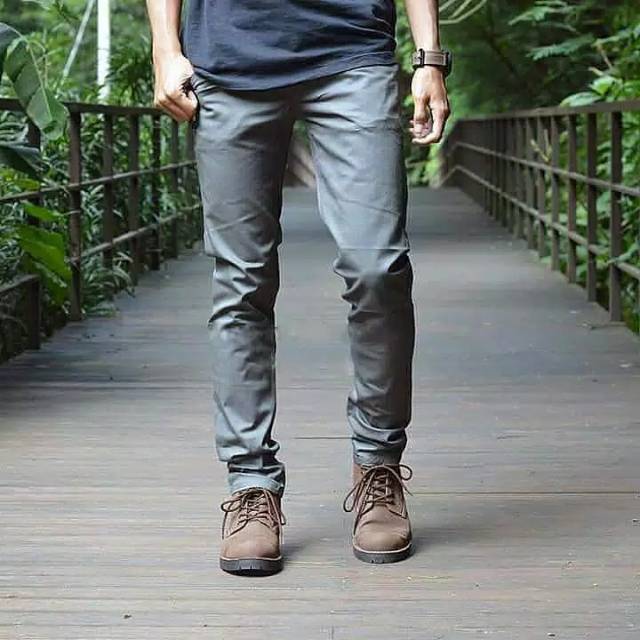 CELANA CHINO Panjang pria Slimfit KERJAHARIAN Santai Casual Formal ZRM Size 29-38 NR_Outfit Official