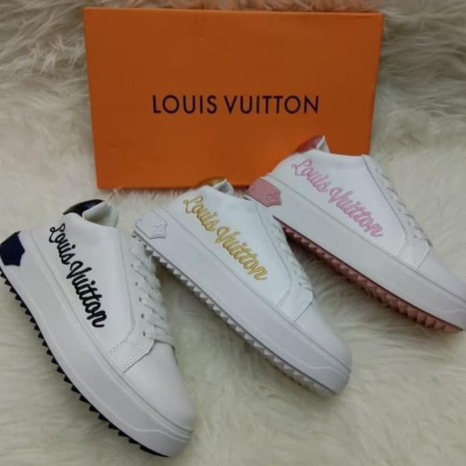 HOT PANTOFEL COWOK SEPATU KASUAL● SEPATU LOUIS VUITTON SALE