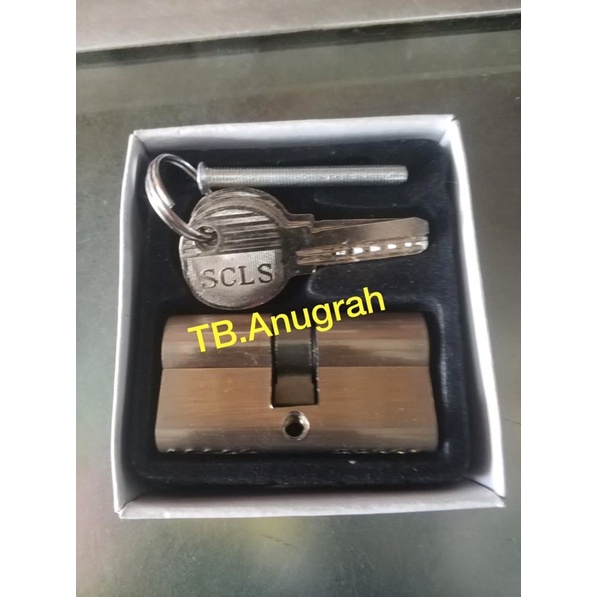 Kunci Pintu Silinder Komputer Set / Cylinder Door Lock Computer Key /Silinder Kunci Classic Star