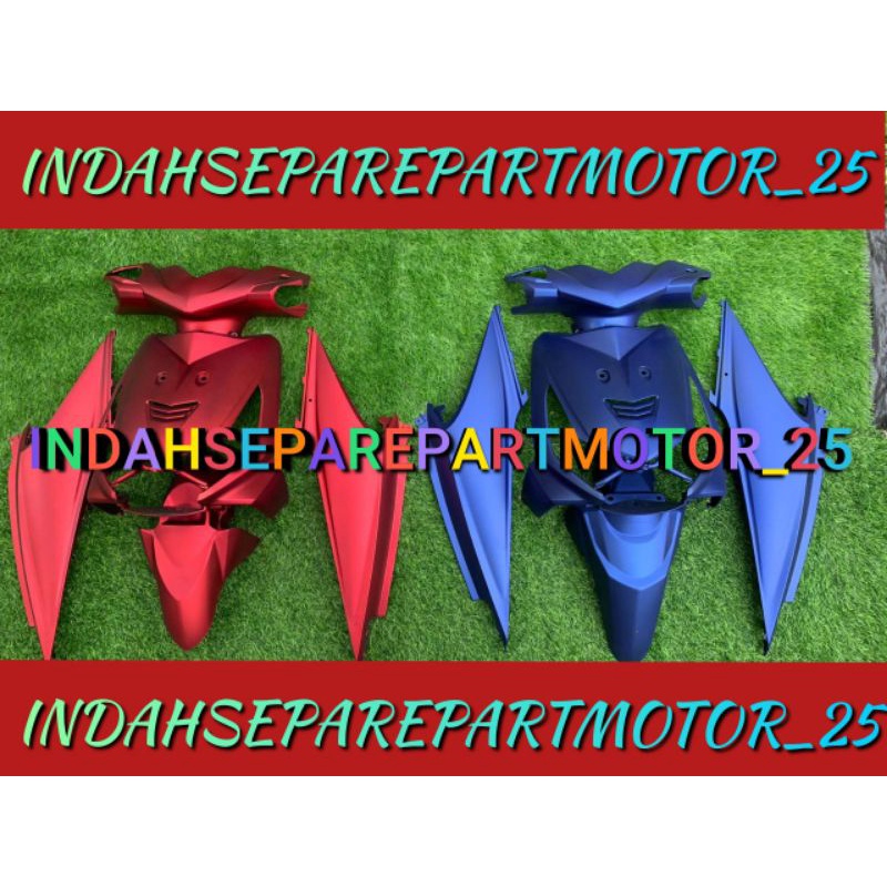 BODY HALUS BEAT KARBU MERAH DOFF, BIRU DOFF