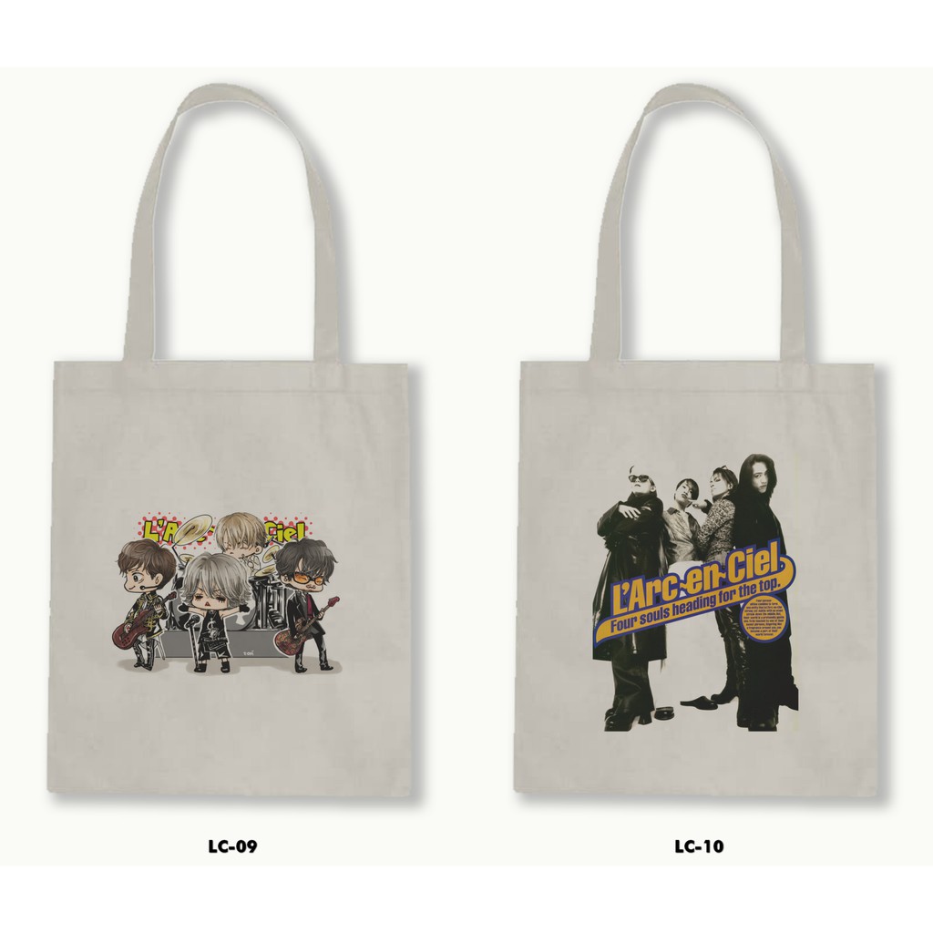 TOTE BAG BLACU - L'Arc~en~Ciel / LARUKU