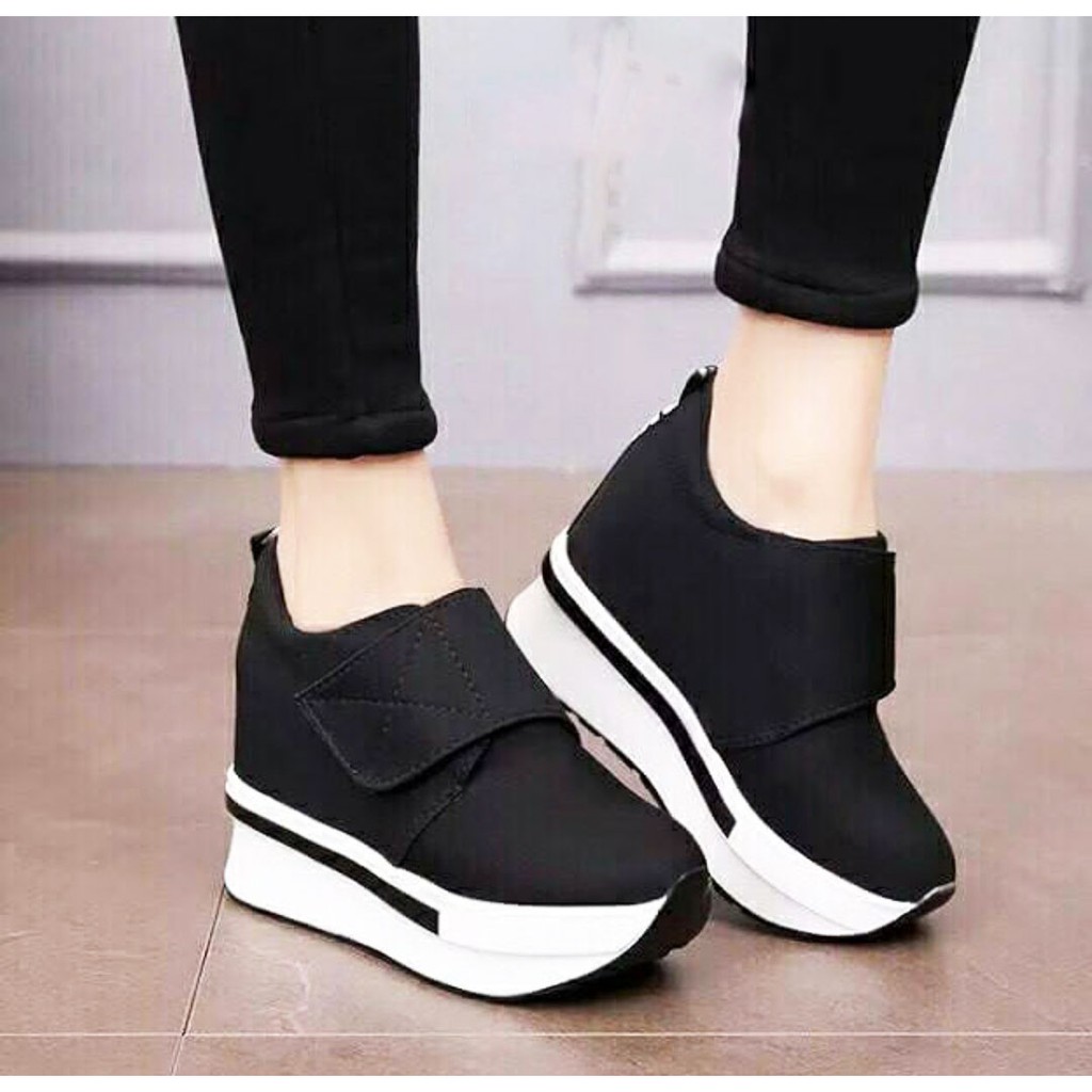 Sepatu Wanita Perempuan Sneakers Kasual Korea Style Bernapas cewek SEPATU SNEAKER WANITA FASHION PREPET JJ311-2