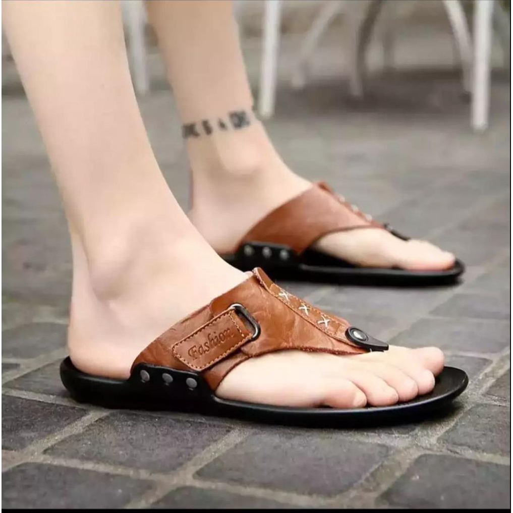 SANDAL SELOP PRIA CAPIT MURAH BERKUALITAS SLIP ON JAPIT JEPIT SENDAL CASUAL