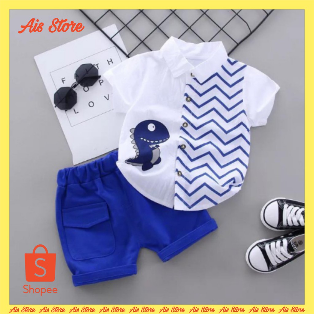 KD ST CACA KS baju anak laki-laki Setelan baju anak umur 2 3 4 tahun pesta anak cowok lucu Lebaran