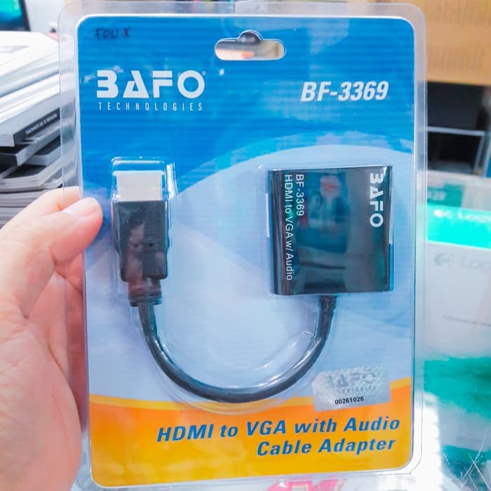 BAFO HDMI TO VGA ADAPTER ( BF-3369 )
