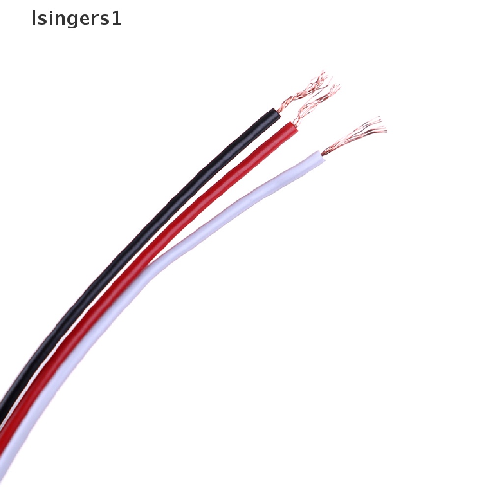 (lsingers1) Voltmeter digital DC 0-30V 3 Kabel Dengan Layar LED Untuk Mobil / motor