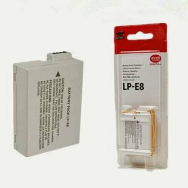 Batre Canon BATERAI CANON LP-E8 Eos 500d 550d 600d 650d 700d