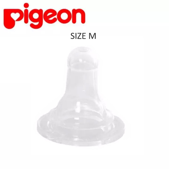 [TOPLES/18PCS] Pigeon Dot Bayi Silicone Eco ( S-M-L )