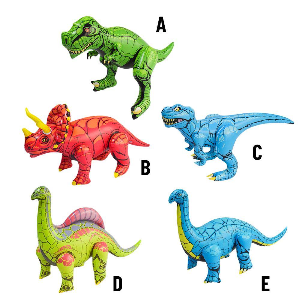 Wonder Inflatable Dinosaurus Realistis Hadiah Anak-Anak Mainan Tiup PVC