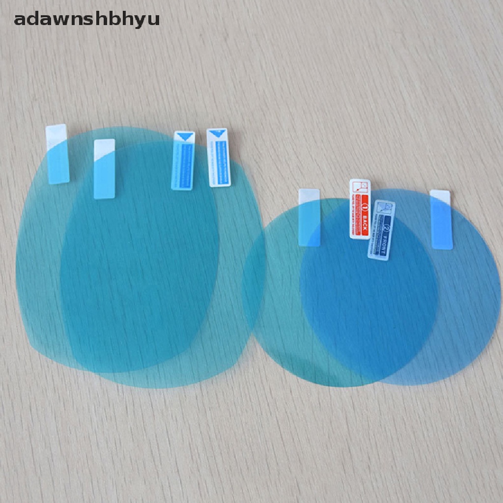 Adawnshbhyu Stiker Kaca Spion Mobil Anti Embun Anti Air Hujan Film Pelindung Rain Shield