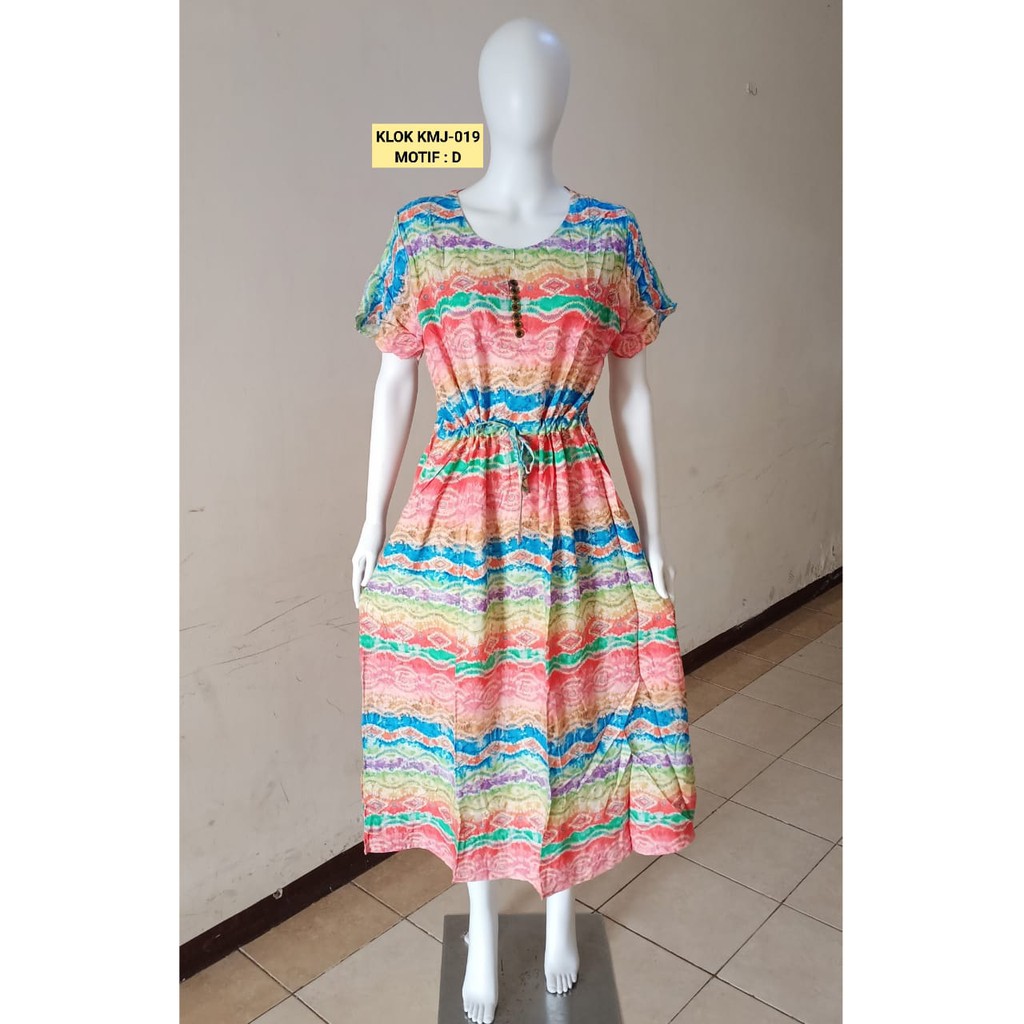 AS Daster Dress KLOK Batik Kudamas KMJ-019 LD 116cm