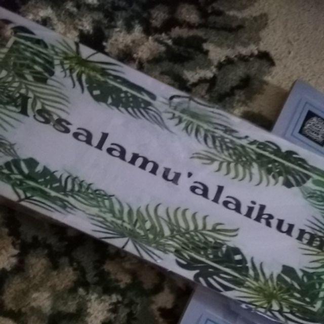 Hiasan Dinding Poster Kayu Al-194