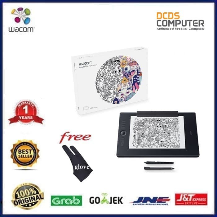 JOM0202 WACOM Intuos Pro Paper Edition Large PTH-860/K1-CX PTH860 PTH