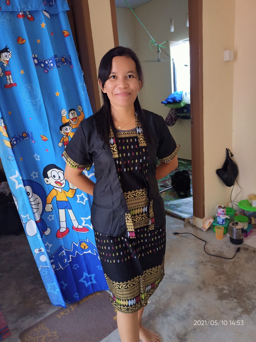 Tunik Batik Wanita M Sampai Jumbo