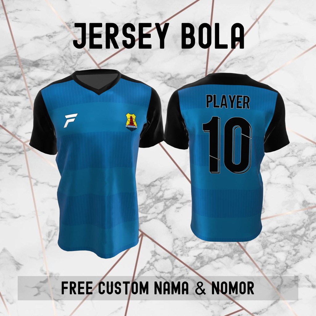 Jersey Persema Malang Klub Bola Baju Kaos Custom Nama dan Nomor Punggung - 260